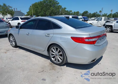 2013 Hyundai Azera from USA, damaged, VIN KMHFH4JG6DA321882